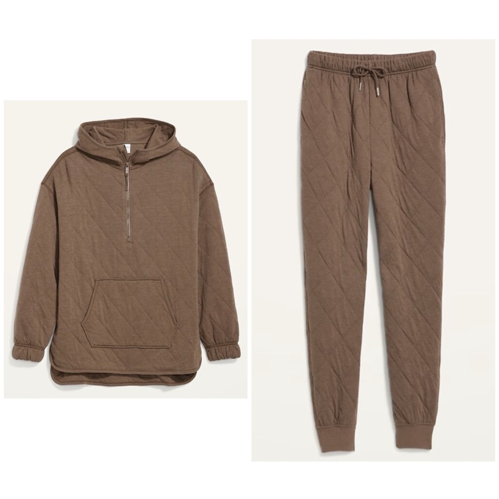 Old Navy Quilted Sweat Set